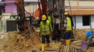 Piling Works for 7 Storey Med-cost Apartment (32 Units off Hill Railway Station)